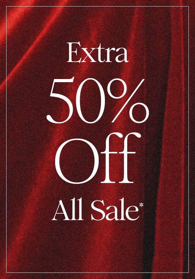 Extra 50% Off All Sale*